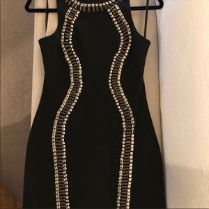 Bebe Bandage Detail Dress